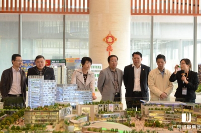 廣東省委第八巡視組組長萬東明一行考察河源市商業中心